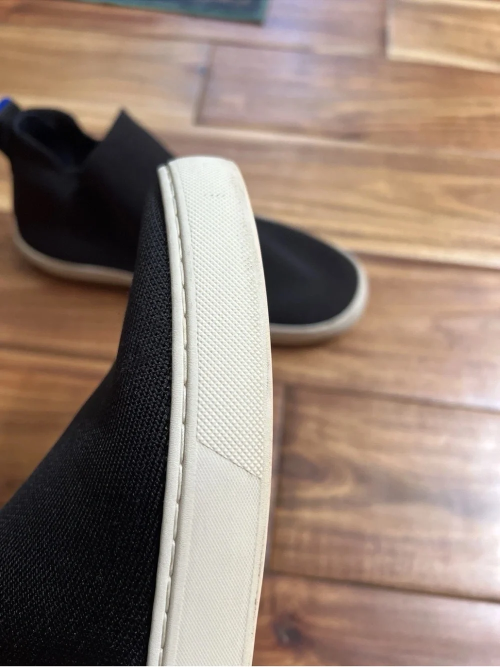 Rothy's The Chelsea Black Knit Sneaker Boot Size: US 10 Women G